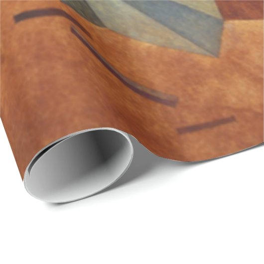 Kandinsky Development in Brown 絵画抽象芸術 ラッピングペーパー (ロールコーナー)