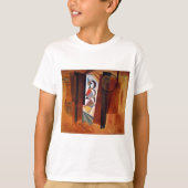 Kandinsky Development in Brown 絵画抽象芸術 Tシャツ (正面)