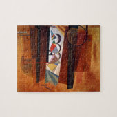 Kandinsky Development in Brown Abstract Painting ジグソーパズル (横)