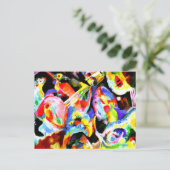 Kandinsky - Flood Improvisation. ポストカード (スタンド正面)