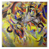 Kandinsky - Fugue, abstract painting, タイル (正面)