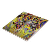 Kandinsky - Fugue, abstract painting, タイル (側面)