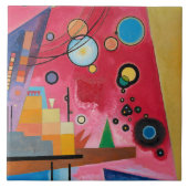 Kandinsky - Heavy Red タイル (正面)