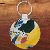Kandinsky Impression IIIコンサート抽象芸術絵画ズ キーホルダー (正面)