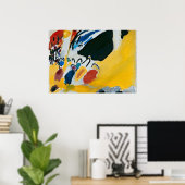 Kandinsky Impression IIIコンサート抽象芸術絵画ズ ポスター (ホームオフィス)