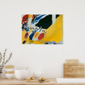 Kandinsky Impression IIIコンサート抽象芸術絵画ズ ポスター (キッチン)