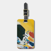 Kandinsky Impression IIIコンサート抽象芸術絵画ズ ラゲッジタグ (正面縦)