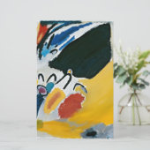 Kandinsky Impression IIIコンサート抽象芸術絵画ズ 便箋 (スタンド正面)