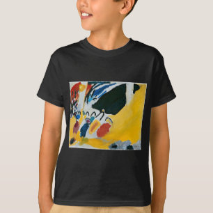 Kandinsky Impression IIIコンサート抽象芸術絵画ズ Tシャツ
