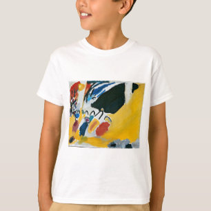 Kandinsky Impression IIIコンサート抽象芸術絵画ズ Tシャツ