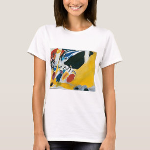 Kandinsky Impression IIIコンサート抽象芸術絵画ズ Tシャツ