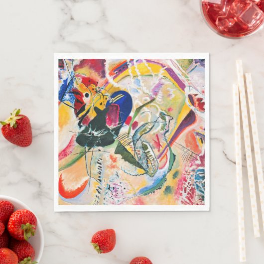 Kandinsky - Improvisation 35, スタンダードランチョンナプキン (インサイチュ)