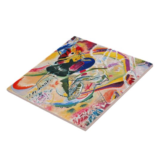 Kandinsky - Improvisation 35, タイル (側面)
