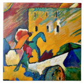 Kandinsky: Improvization 3, landscape painting タイル (正面)