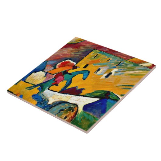 Kandinsky: Improvization 3, landscape painting タイル (側面)