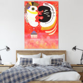 KANDINSKY - IN BETWEEN (Entre deux) - 1934 - キャンバスプリント (インサイチュ (寝室))