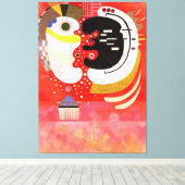 KANDINSKY - IN BETWEEN (Entre deux) - 1934 - キャンバスプリント (インサイチュ (ウッドフロア))