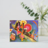 Kandinsky In Blueはがき ポストカード (スタンド正面)