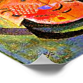 Kandinsky - In Blue, abstract art, ポスター (角)