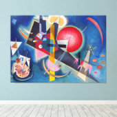 KANDINSKY - IN BLUE (Im Blau) - 1925 – バウハウス –  キャンバスプリント (インサイチュ (ウッドフロア))