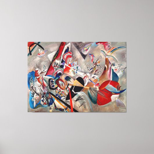 KANDINSKY - IN THE GREY (Dans le Gris) - 1919 - キャンバスプリント (正面)