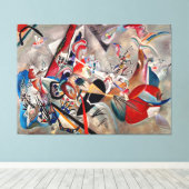 KANDINSKY - IN THE GREY (Dans le Gris) - 1919 - キャンバスプリント (インサイチュ (ウッドフロア))