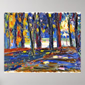 Kandinsky - In the Park of St. Cloud - Autumn Ii ポスター (正面)