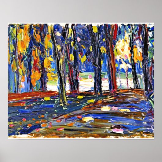 Kandinsky - In the Park of St. Cloud - Autumn Ii ポスター (正面)