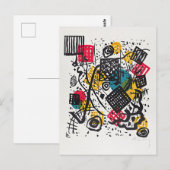 Kandinsky - Kleine Welten V, ポストカード (正面/裏面)
