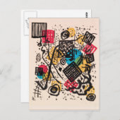 Kandinsky - Kleine Welten V. ポストカード (正面/裏面)