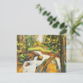 Kandinsky - Kochel: Waterfall I, ポストカード (スタンド正面)