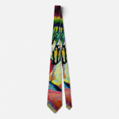 Kandinsky - Landscape with Rain ネクタイ (正面)