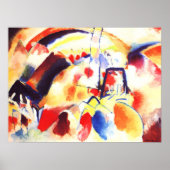 Kandinsky - Landscape with Red Spots ポスター (正面)