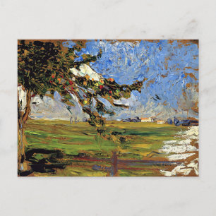 Kandinsky - Landscy with Apple Tree ポストカード