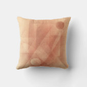 Kandinsky - Mildes Rosa,抽象芸術アートワーク クッション (裏面)