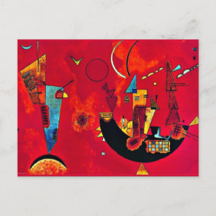 Kandinsky - Mit und Gegen (With and Against) ポストカード