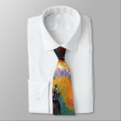 Kandinsky Moscow I Cityscape Abstract Painting ネクタイ (タイ)