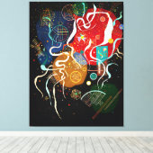 KANDINSKY - MOVEMENT-I (Bewegung I) - 1935 - キャンバスプリント (インサイチュ (ウッドフロア))