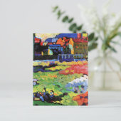Kandinsky - Munich-Schwabing painting ポストカード (スタンド正面)