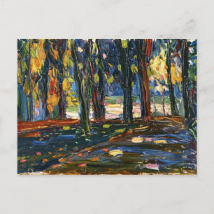 Kandinsky - Park of St. Cloud, Autumn II ポストカード