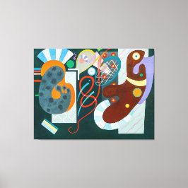 KANDINSKY - RED KNOT (Noeud Rouge) - 1936 - キャンバスプリント