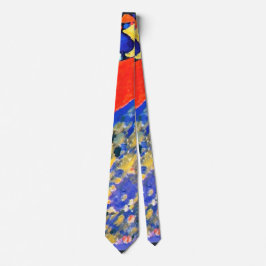 Kandinsky - Red Wall Destiny. ネクタイ