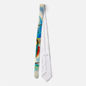 Kandinsky Sea Battle 1913 ネクタイ (裏面)