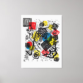 KANDINSKY - SMALL WORLDS V - 1922 – バウハウス –  キャンバスプリント
