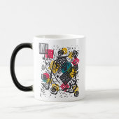 Kandinsky Small Worlds V Bauhaus Art Mug モーフィングマグカップ (左)