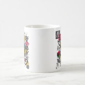Kandinsky Small Worlds V Bauhaus Art Mug モーフィングマグカップ (中央)