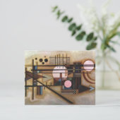 Kandinsky Softened Construction Flat Card (スタンド正面)