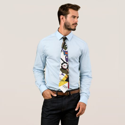 Kandinsky, Sur Blanc 1923 ネクタイ (インサイチュ)