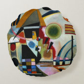 Kandinsky - Swinging ラウンドクッション (裏面)
