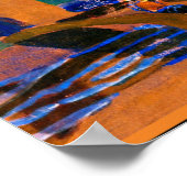 Kandinsky - The Comet, colorful abstract painting, ポスター (角)